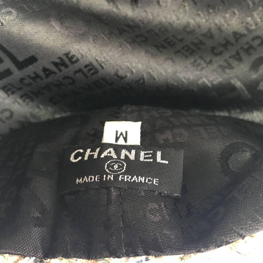 CHANEL Cap Size M in Tweed 1