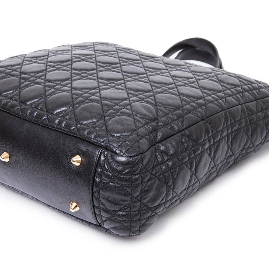 DIOR 'Miss DIOR' Black Quilted Leather Bag 2