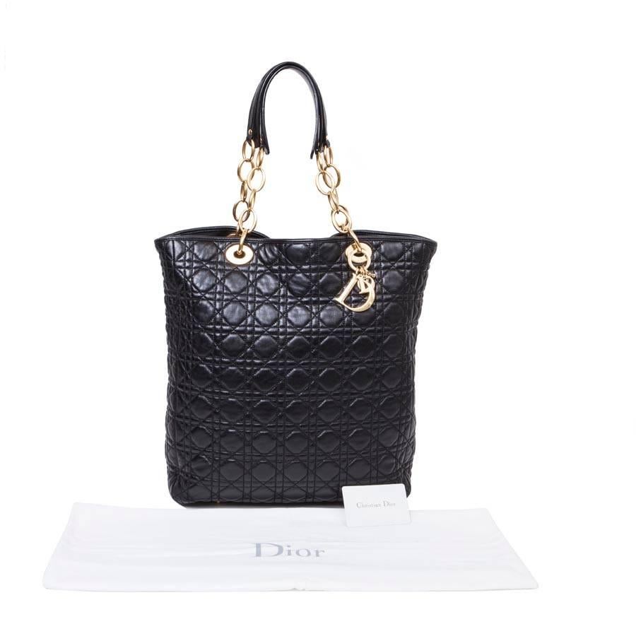 DIOR 'Miss DIOR' Black Quilted Leather Bag 6