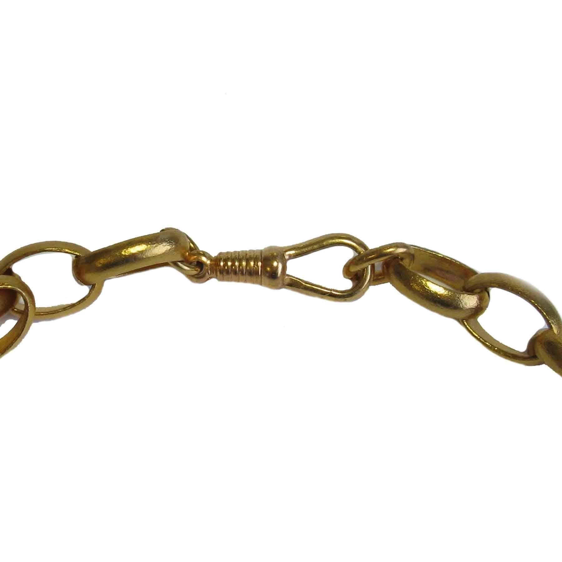 MARGUERITE DE VALOIS Cross Pendant Necklace in Gold Plated Metal 3