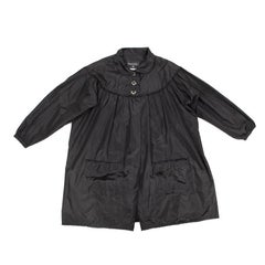 CHANEL Long Sleeve Cocktail Jacket Size 38FR  in black silk