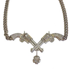 CHANEL Revolver 'Paris Dallas' Belt in Gilded Metal, Rhinestones, Molten Glass 10