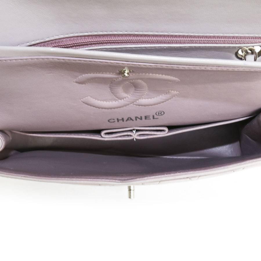 Women's CHANEL 'Timeless' Double Flap Bag in Parme Color Lamb Leather
