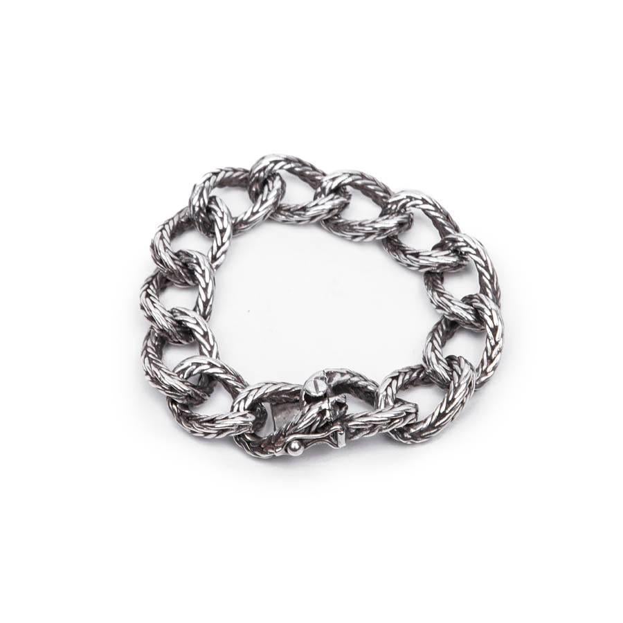 Rare HERMES Bracelet in Sterling Silver 3