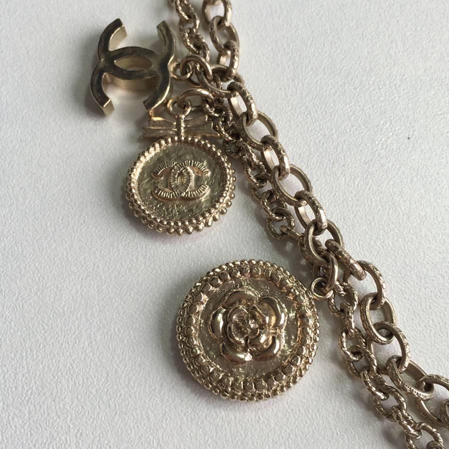Women's CHANEL Necklace '100 years' in Gilded Metal 
