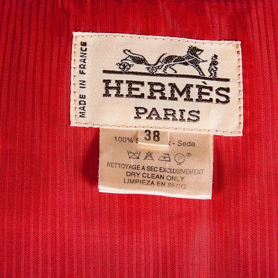 HERMES Long Sleeveless Jacket 'Marine e Cavalerie 2 Pluviose Year III 1795'   1