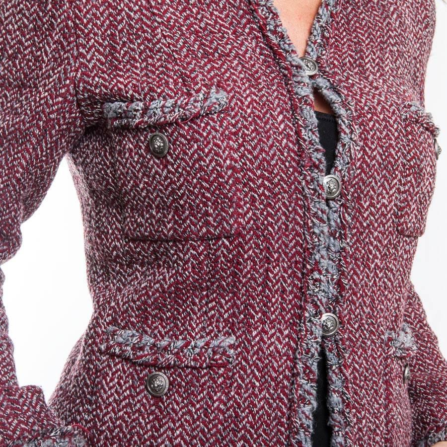 Women's CHANEL 'Paris Venise' Jacket in Tweed Size 36FR