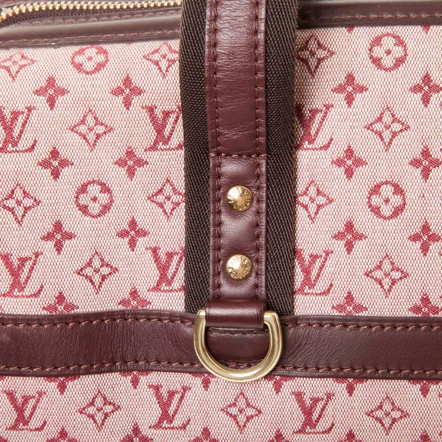 Beige LOUIS VUITTON Shopping Bag in Pink Monogram Canvas