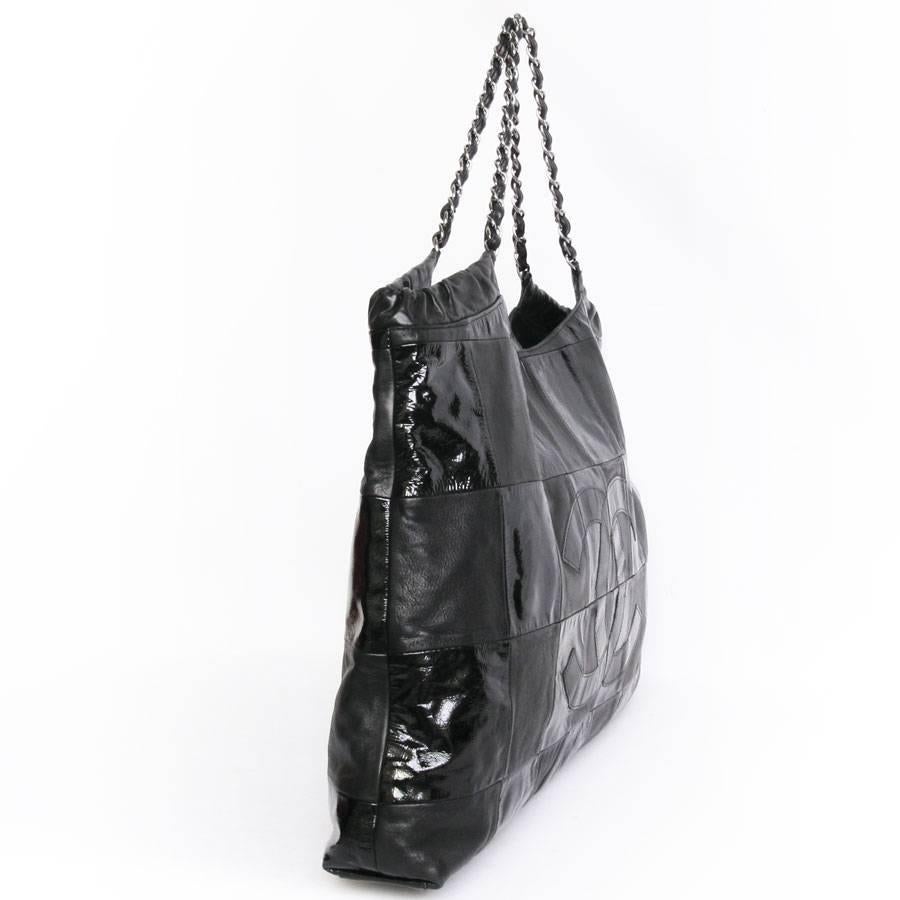 chanel matte black bag