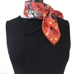 CHRISTIAN LACROIX Scarf in Multicolored Silk