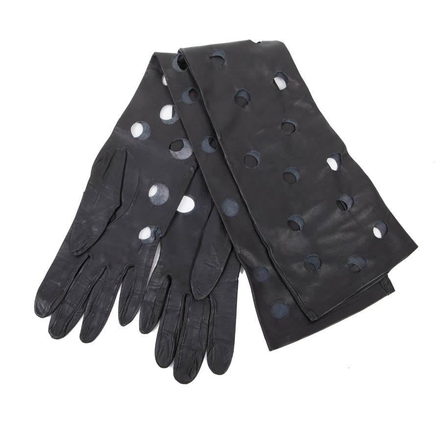 chanel long gloves