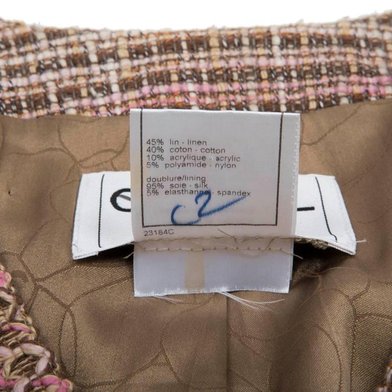 Tunique courte Chanel Tweed — 38FR