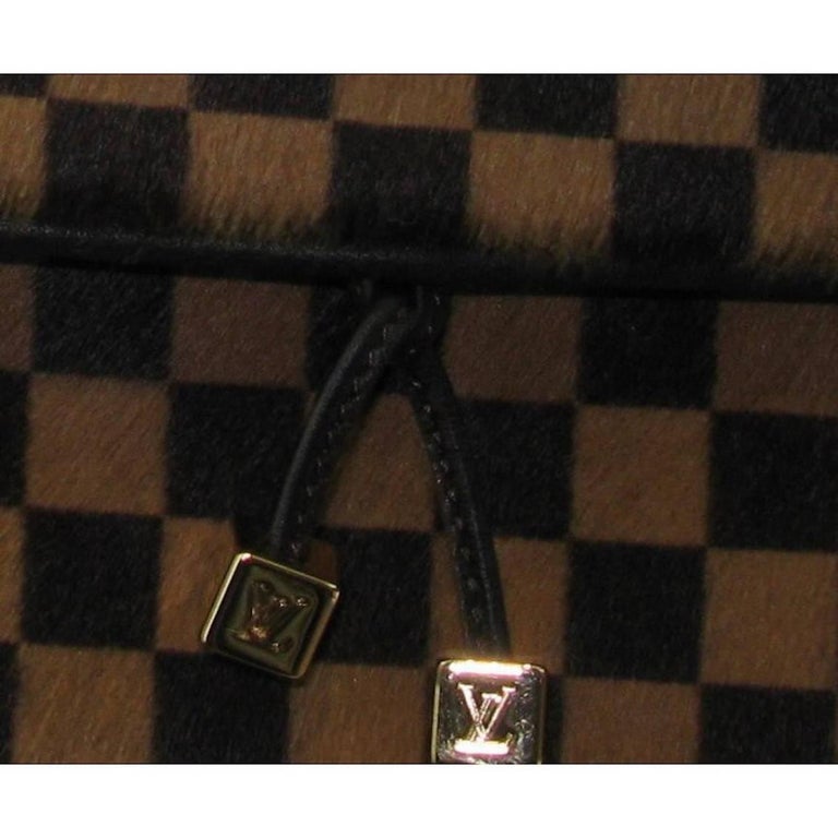LOUIS VUITTON Belt Pouch in Damier Coated Foal Leather at 1stDibs  louis  vuitton belt with pouch, louis vuitton checkered belt, lv belt with pouch