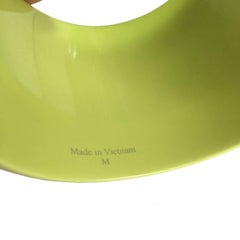 HERMES Bracelet in Anise Green Gloss Lacquered Wood Size M