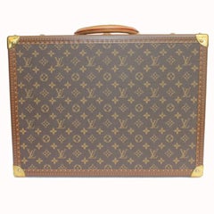 LOUIS VUITTON 'Bisten 50' Brown Monogram Canvas Suitcase