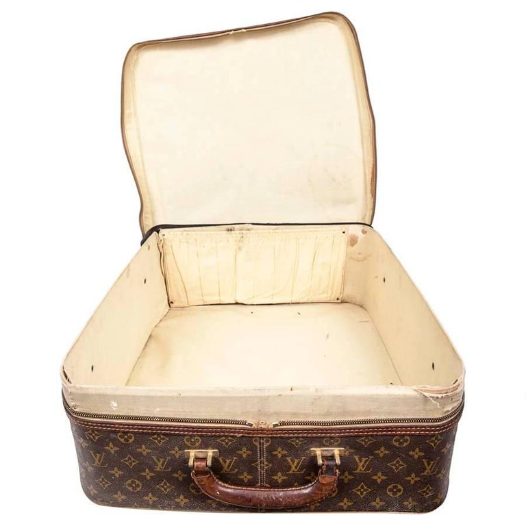Vintage LOUIS VUITTON Soft Suitcase in Monogram Canvas at 1stDibs