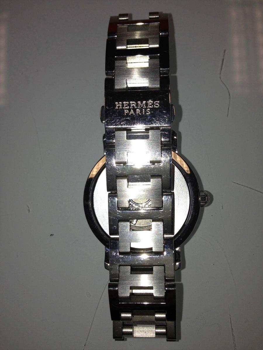 hermes clipper watch
