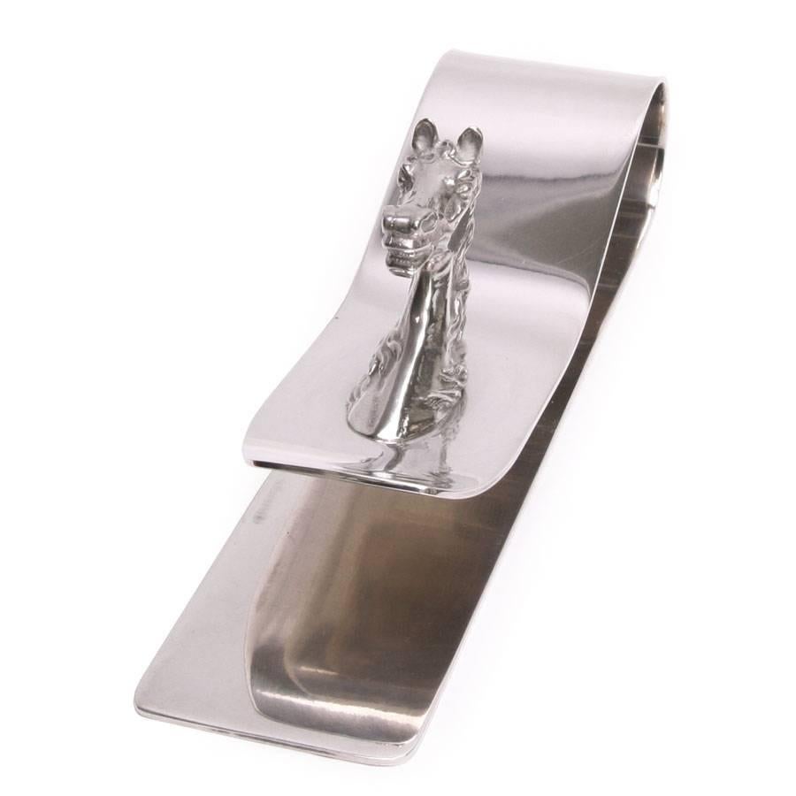 HERMES 'Horse Head' Paper Weight in Sterling Silver