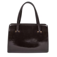 Hermes Vintage "Pullman" Bag in Brown Box Leather