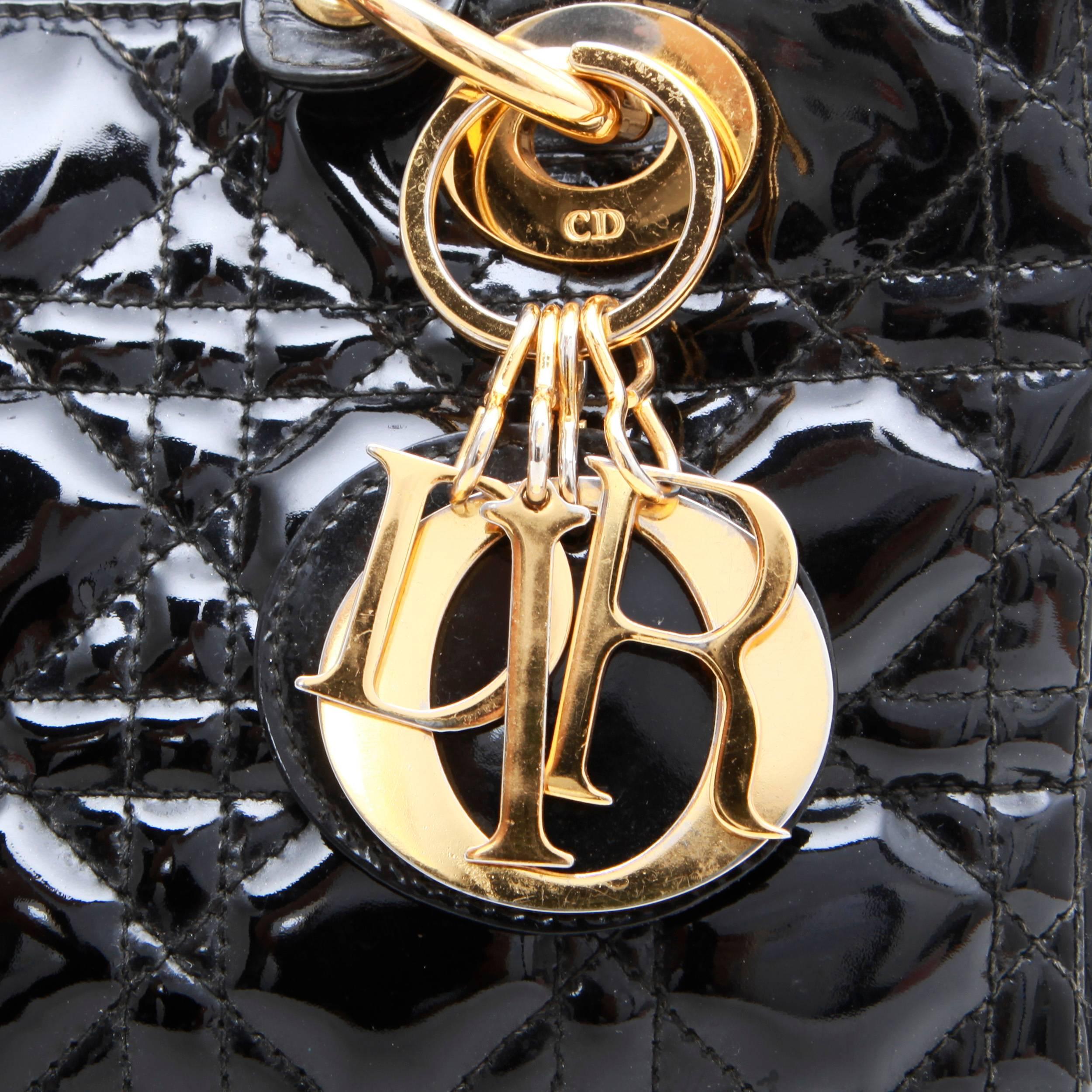 lady dior patent