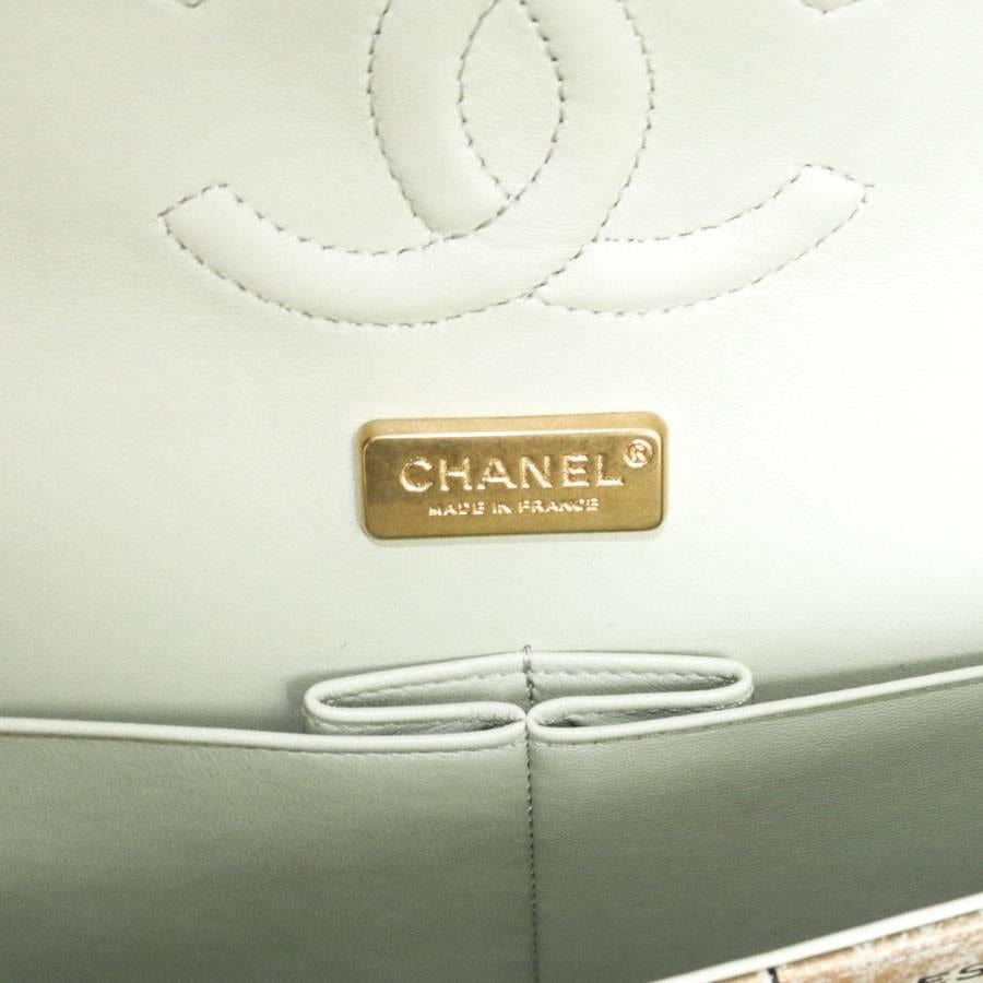 Women's CHANEL Limited Edition Timeless 'Coco' Double Flap Bag in Golden Leather