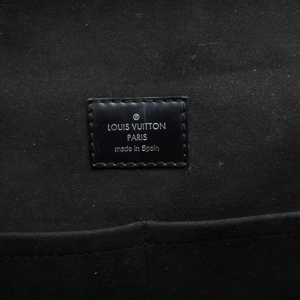 LOUIS VUITTON 'Cluny' MM Bag in Black Epi Leather 3