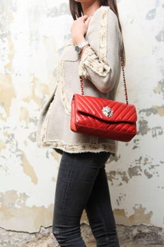 CHANEL 'Paris-Venise' Bag in Red Lambskin Leather