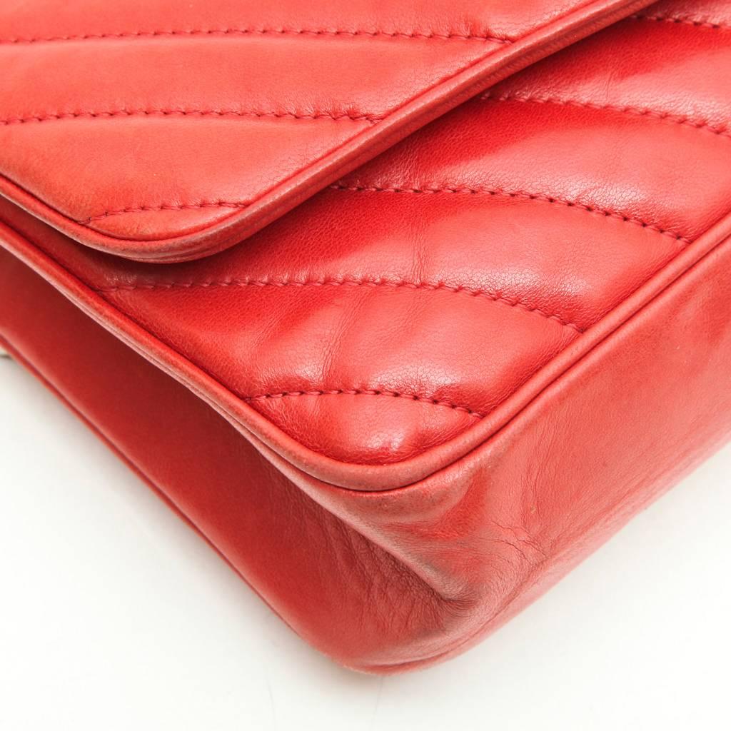 CHANEL 'Paris-Venise' Bag in Red Lambskin Leather 1