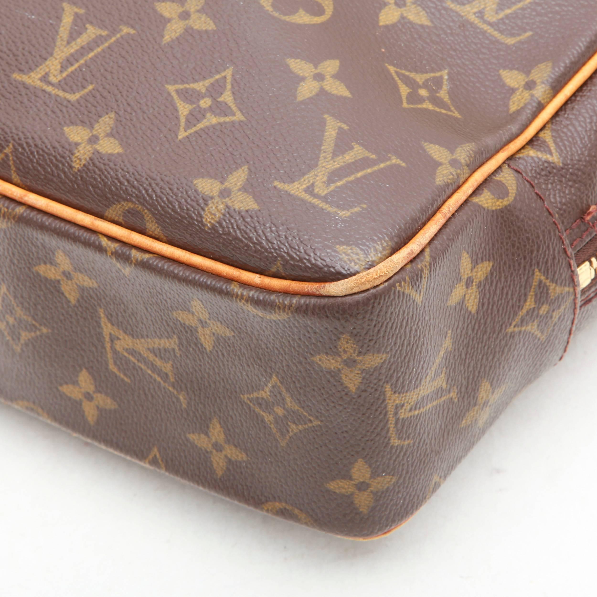 LOUIS VUITTON Schoolbag in Brown Monogram Canvas 4