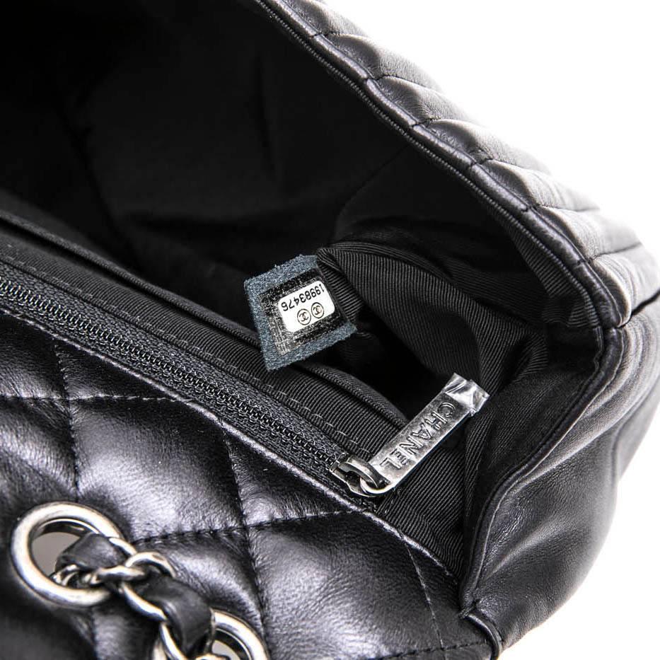 CHANEL 'Paris-Dallas' Flap Bag in Black Smooth Soft Lambskin Leather 4