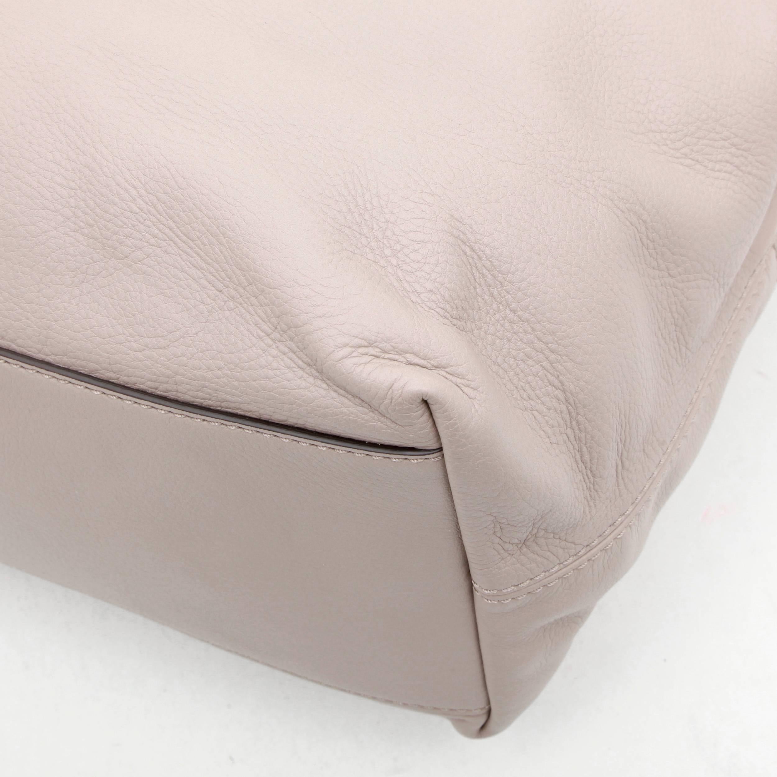 GIVENCHY Nightingale Large Model Handbag in Pink Beige Leather 2
