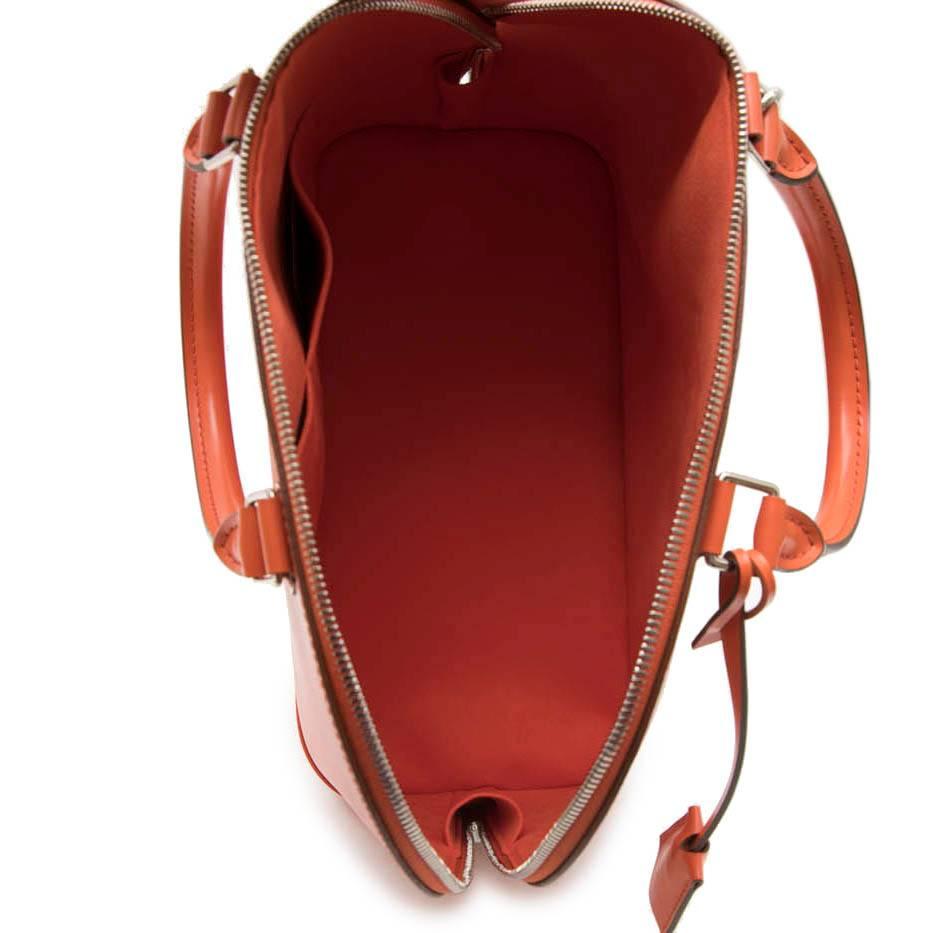LOUIS VUITTON 'Alma' GM in Orange Epi Leather 2
