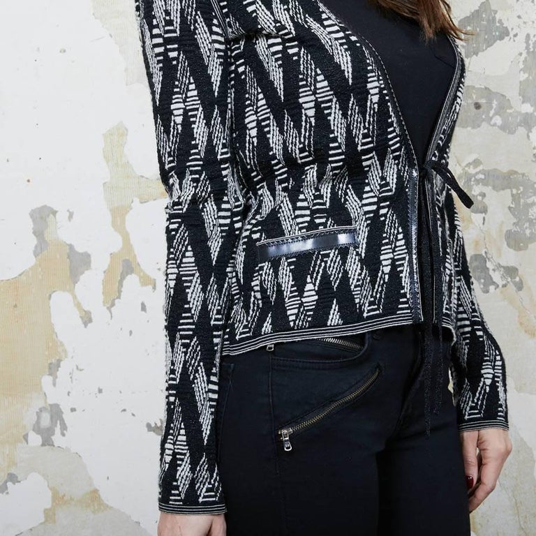 Chanel 2025 Cardigan Brown mix White Cashmere 88260