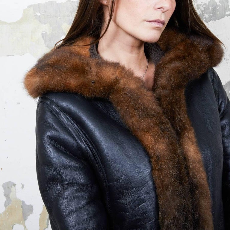 balenciaga sheepskin jacket