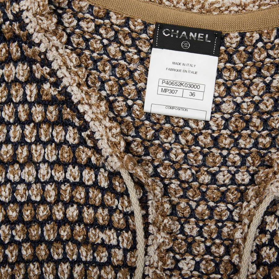 CHANEL 25S SLEEVELESS KNIT VEST 372