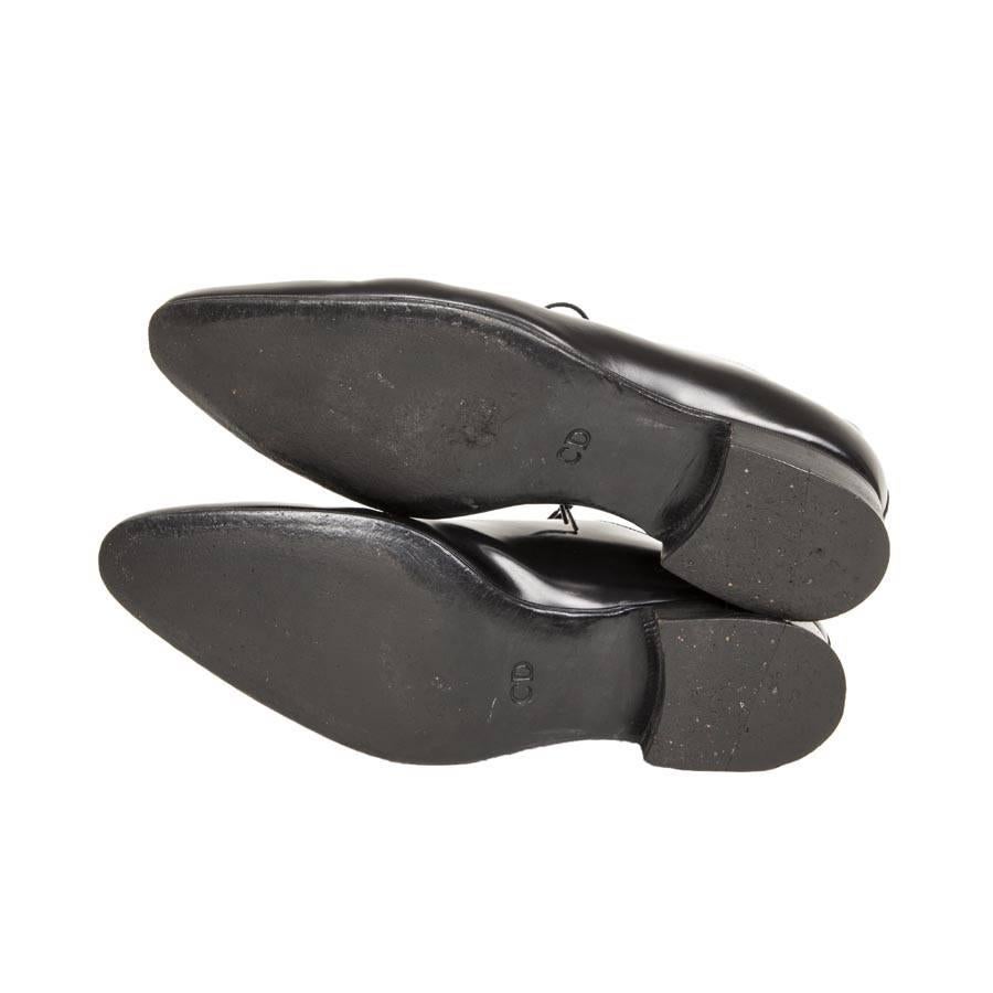 DIOR Shoes in Black Matte Patent Leather Size 44EU 1