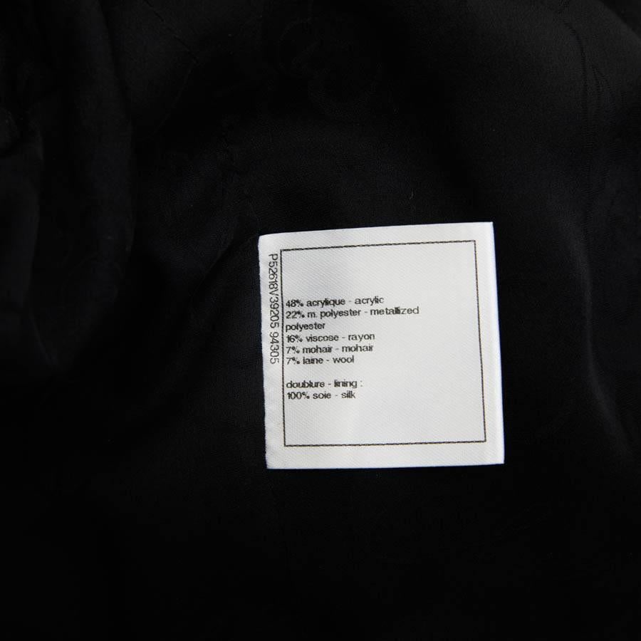 CHANEL Short Black Jacket Size 38FR 7