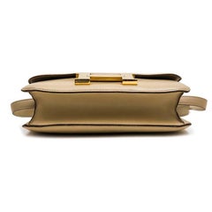 Hermes Vintage "Constance" Bag in Sand Color Box Leather