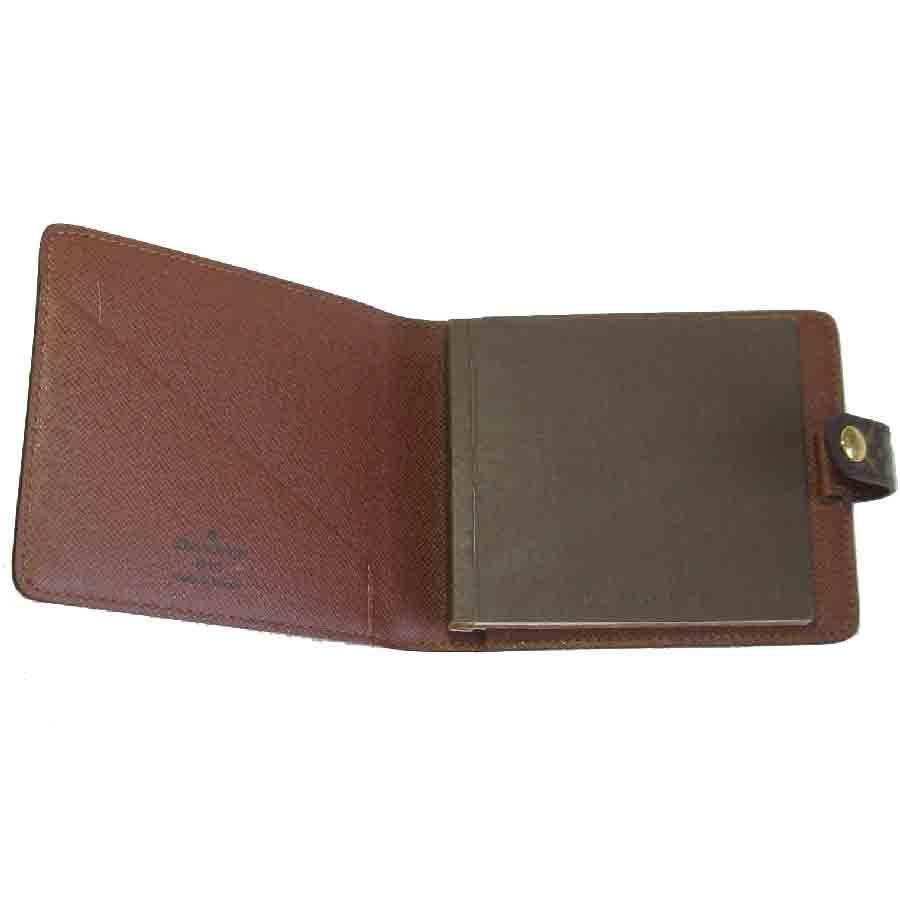 LOUIS VUITTON Notepad Cover in Brown Monogram Canvas 3