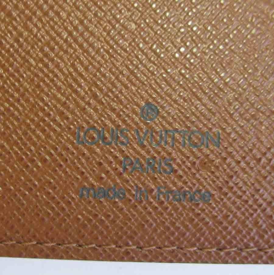LOUIS VUITTON Notepad Cover in Brown Monogram Canvas 6