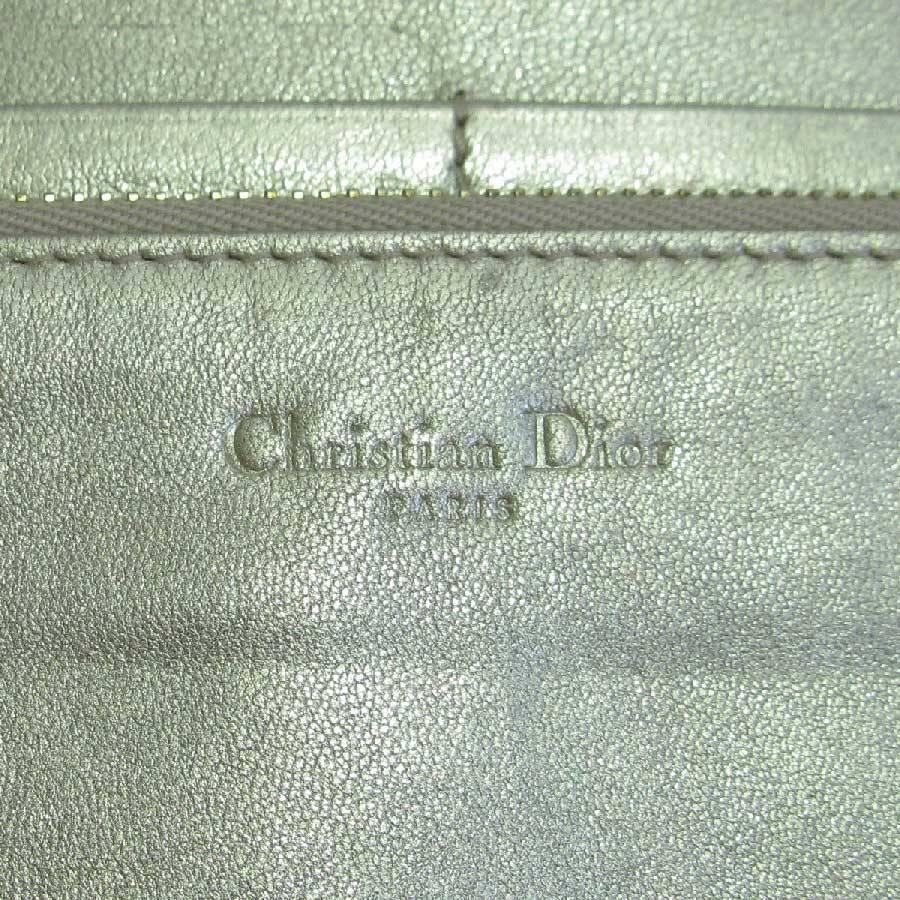CHRISTIAN DIOR Wallet in Gilt Monogram Leather 5
