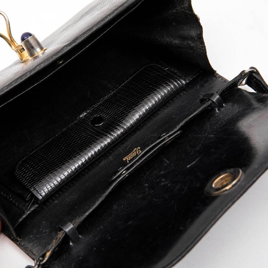 GUCCI Vintage Bag in Black Snake 5