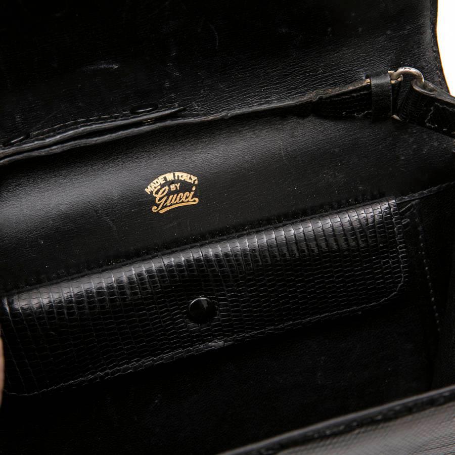 GUCCI Vintage Bag in Black Snake at 1stDibs | rare vintage gucci bags ...