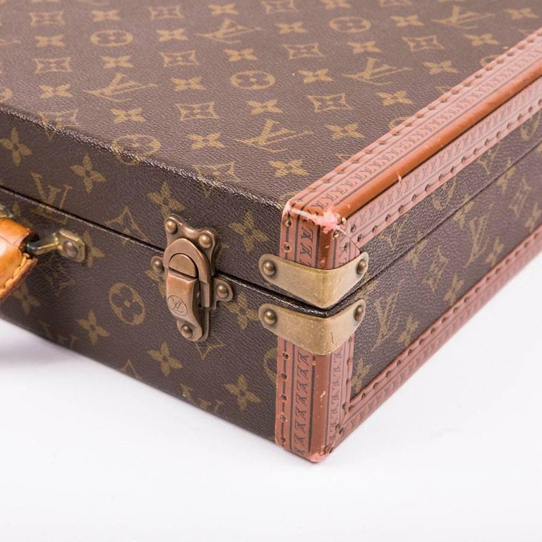 Louis Vuitton Monogramm Briefcase, Louis Vuitton President Case at 1stDibs   louis vuitton president briefcase, louis vuitton attache, lv president  briefcase