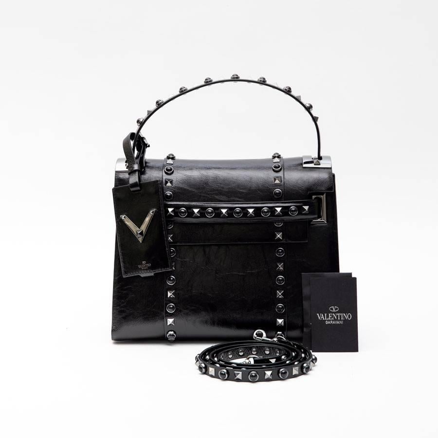 valentino matte black bag