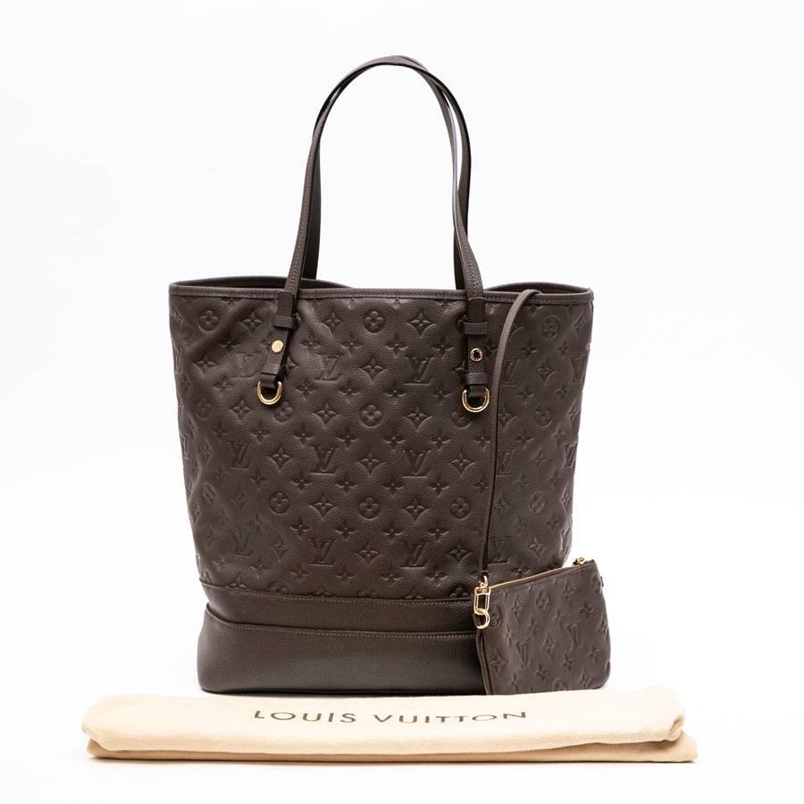 LOUIS VUITTON 'Citadine' Tote Bag in Brown Leather 8