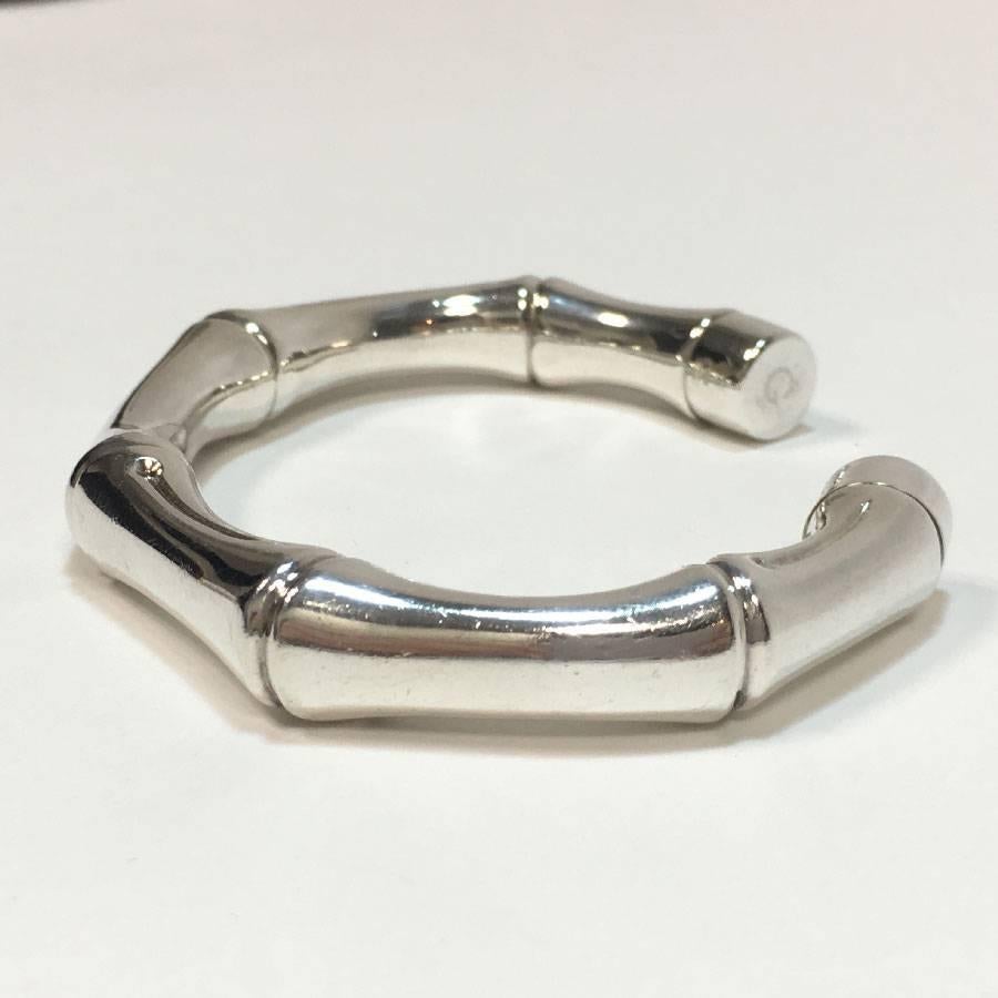 GUCCI Rigid Bamboo Bracelet in Sterling 