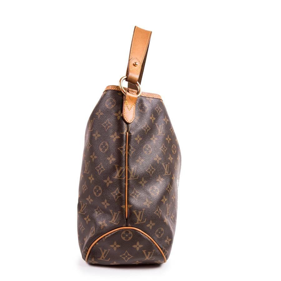 LOUIS VUITTON Neverfull Bag in Brown Monogram Canvas and Leather In Good Condition In Paris, FR