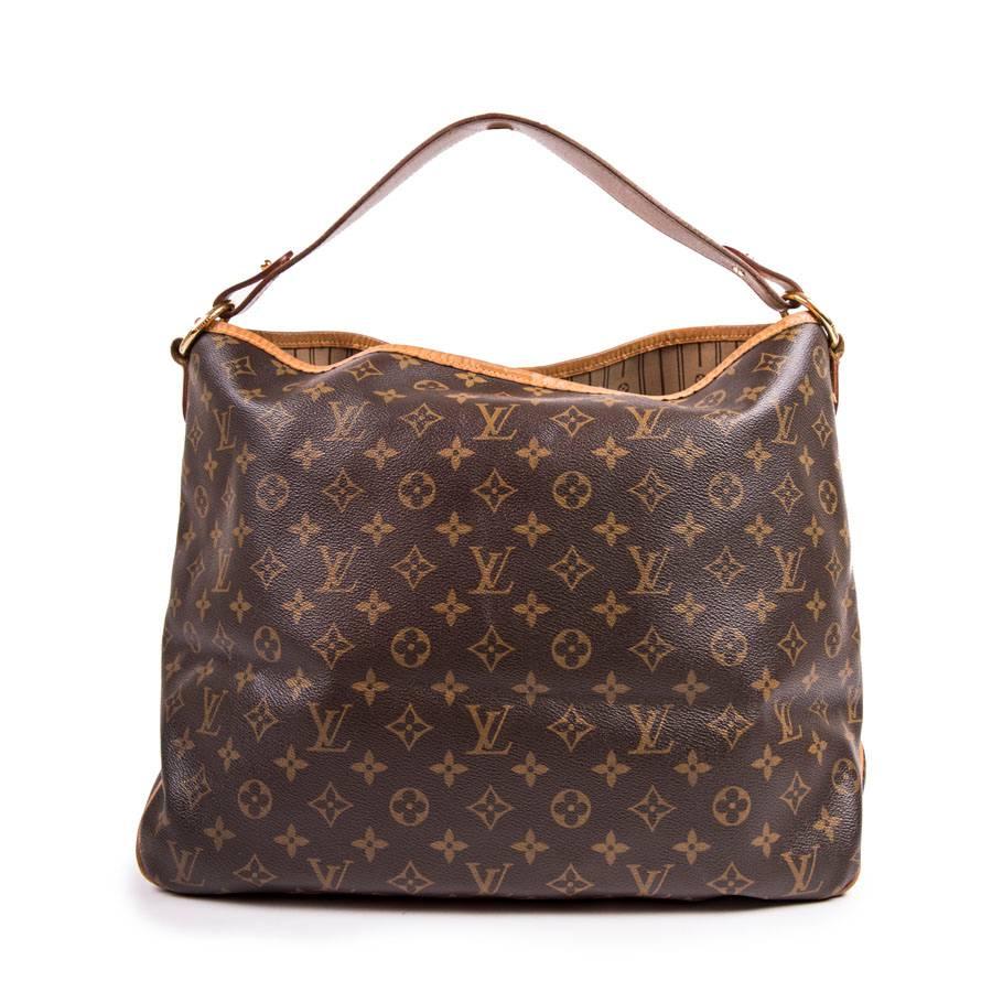 Women's or Men's LOUIS VUITTON Neverfull Bag in Brown Monogram Canvas and Leather