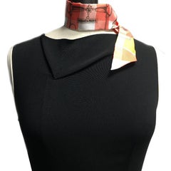 HERMES Twilly 'Mors et Gourmettes' in Multicolored Silk